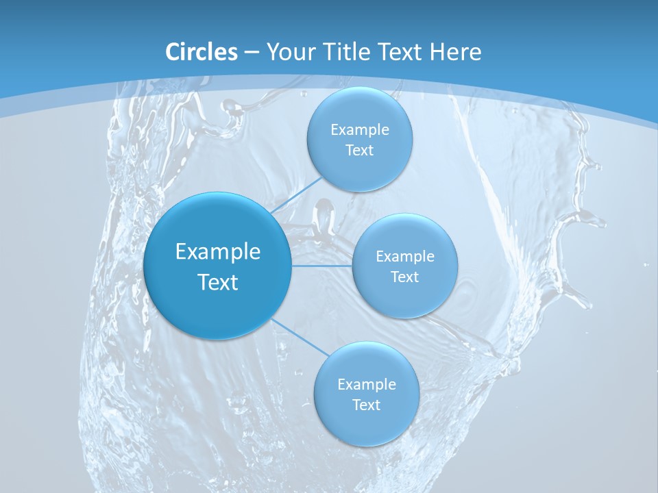 Pattern Wet Isolated PowerPoint Template