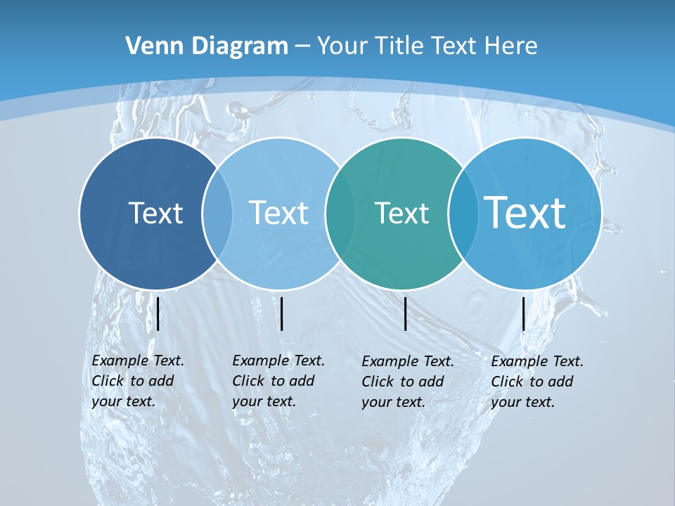 Pattern Wet Isolated PowerPoint Template