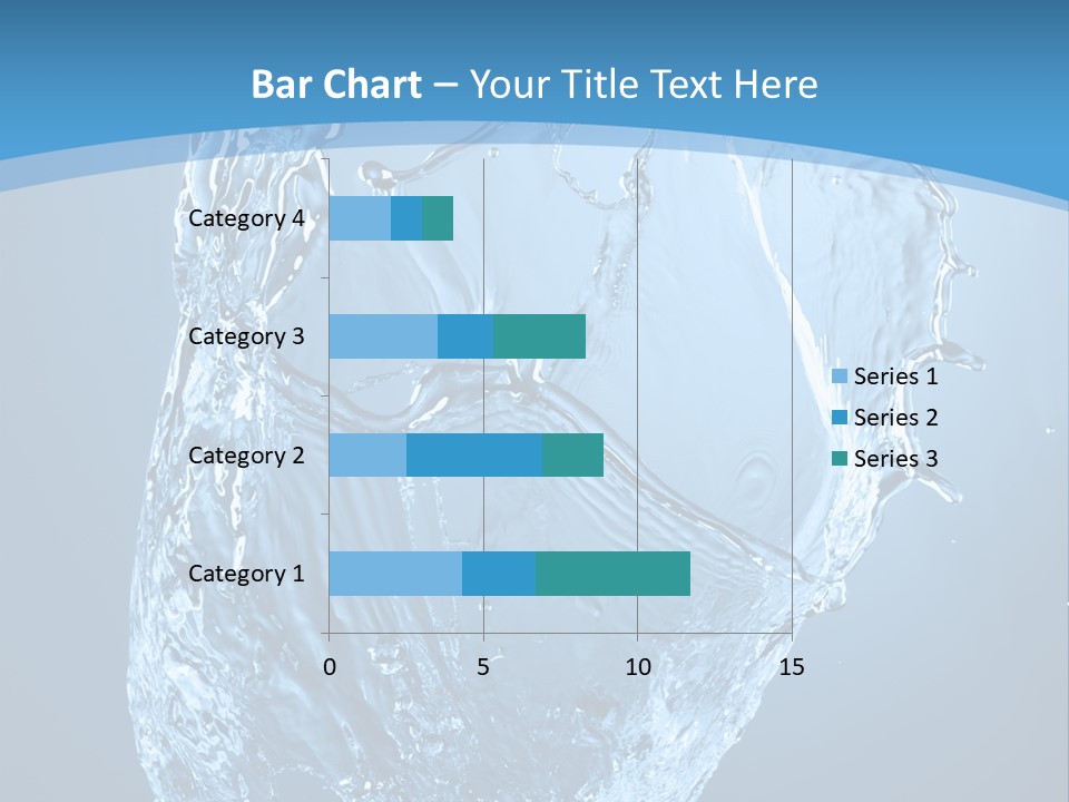 Pattern Wet Isolated PowerPoint Template