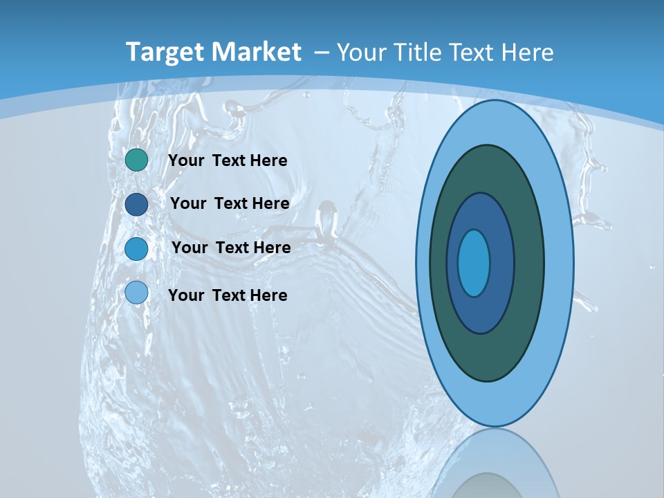 Pattern Wet Isolated PowerPoint Template