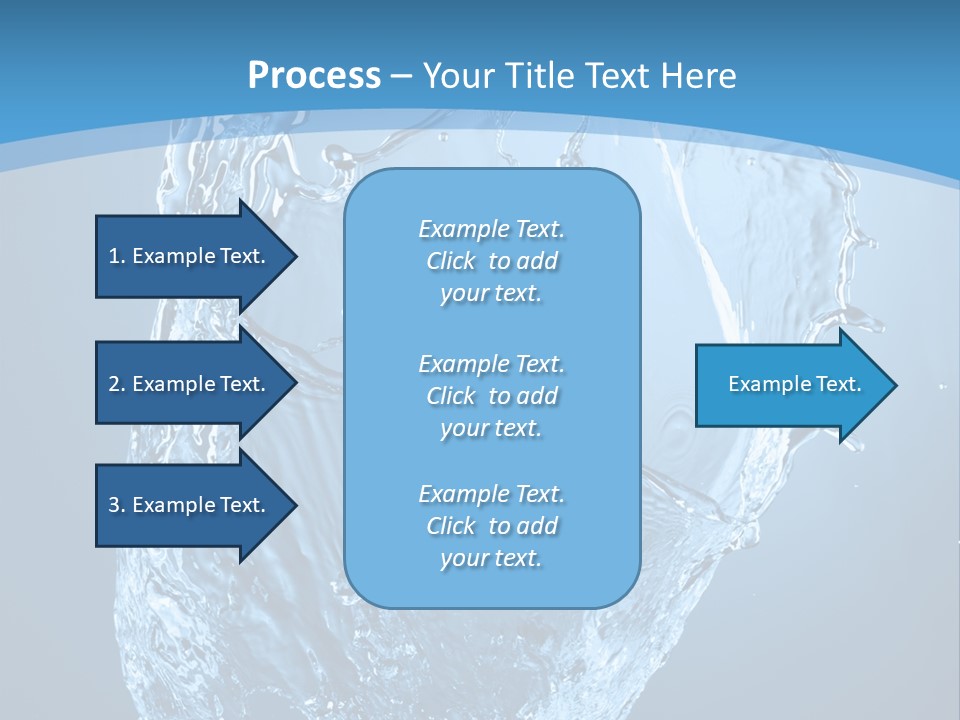 Pattern Wet Isolated PowerPoint Template