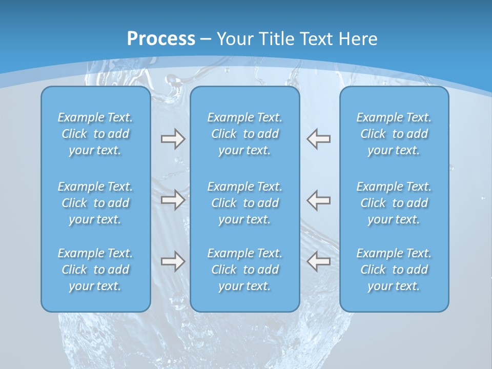 Pattern Wet Isolated PowerPoint Template