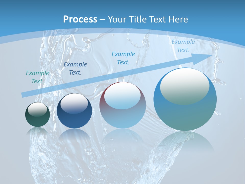 Pattern Wet Isolated PowerPoint Template