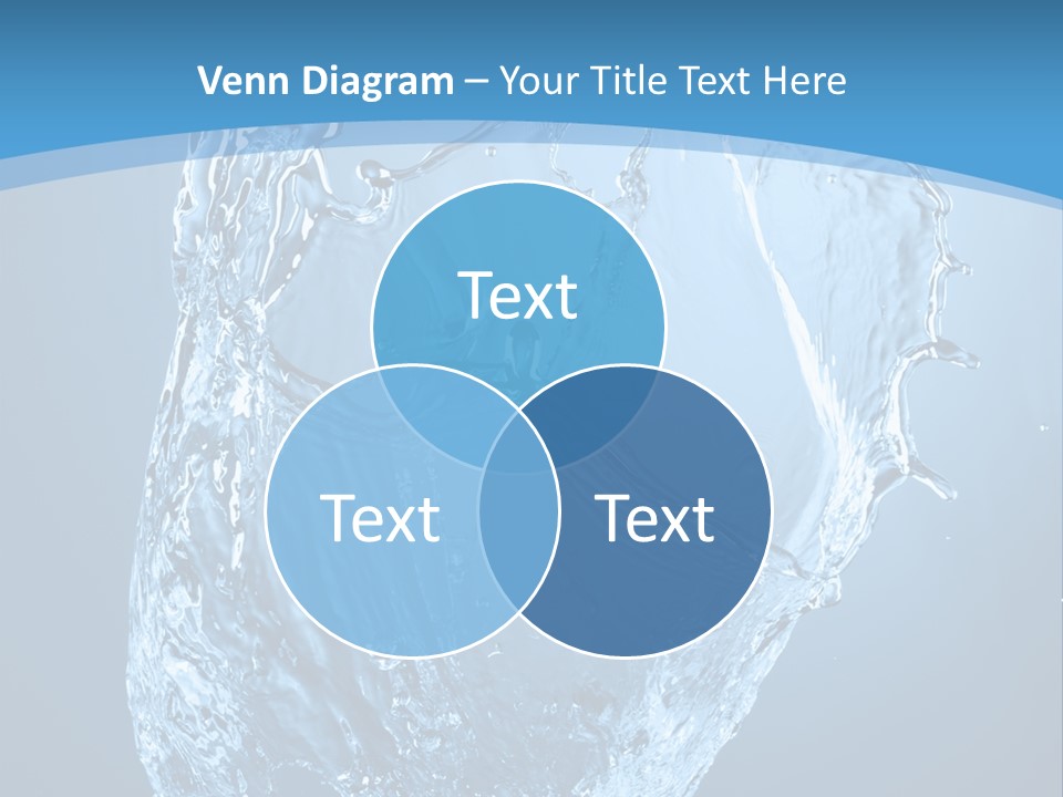 Pattern Wet Isolated PowerPoint Template