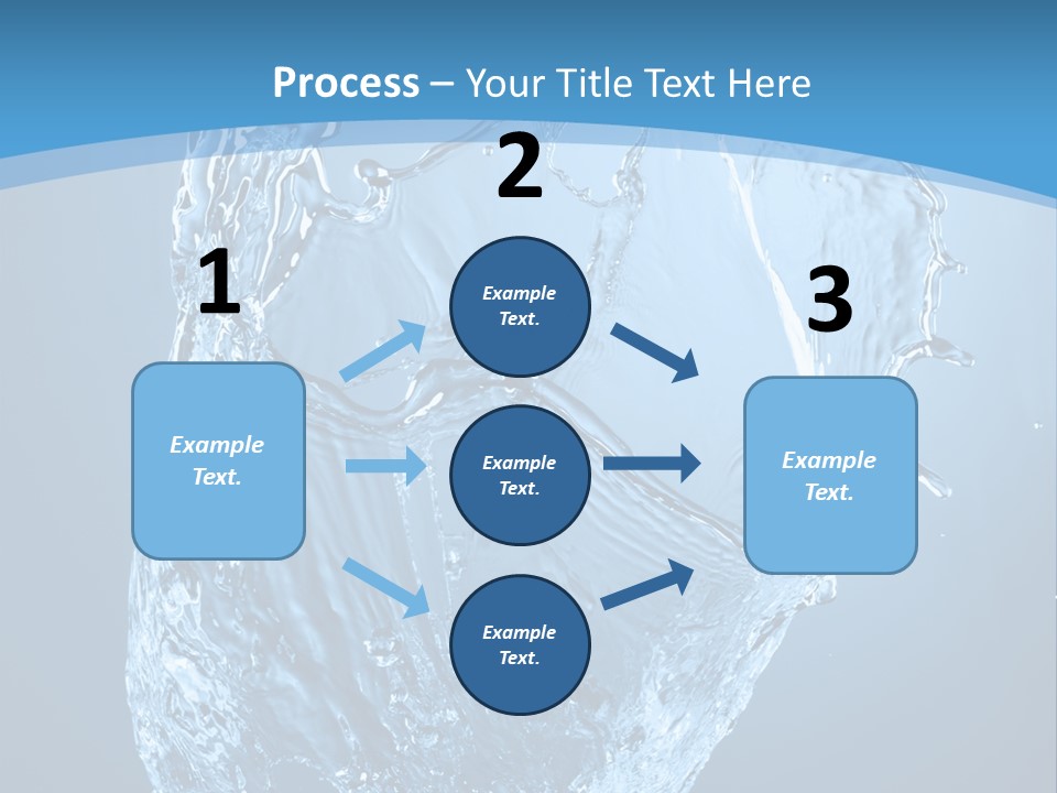 Pattern Wet Isolated PowerPoint Template