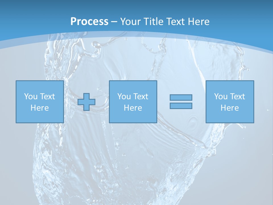 Pattern Wet Isolated PowerPoint Template