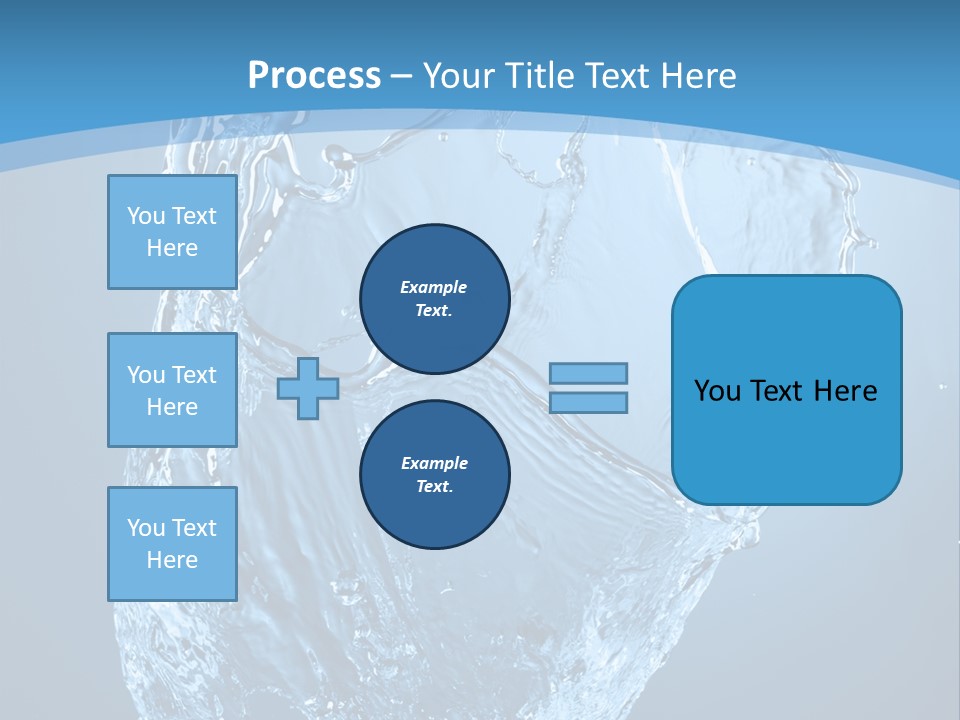 Pattern Wet Isolated PowerPoint Template