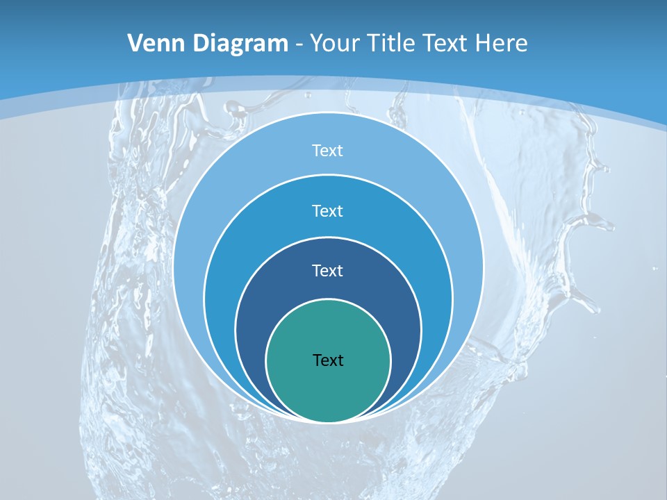 Pattern Wet Isolated PowerPoint Template