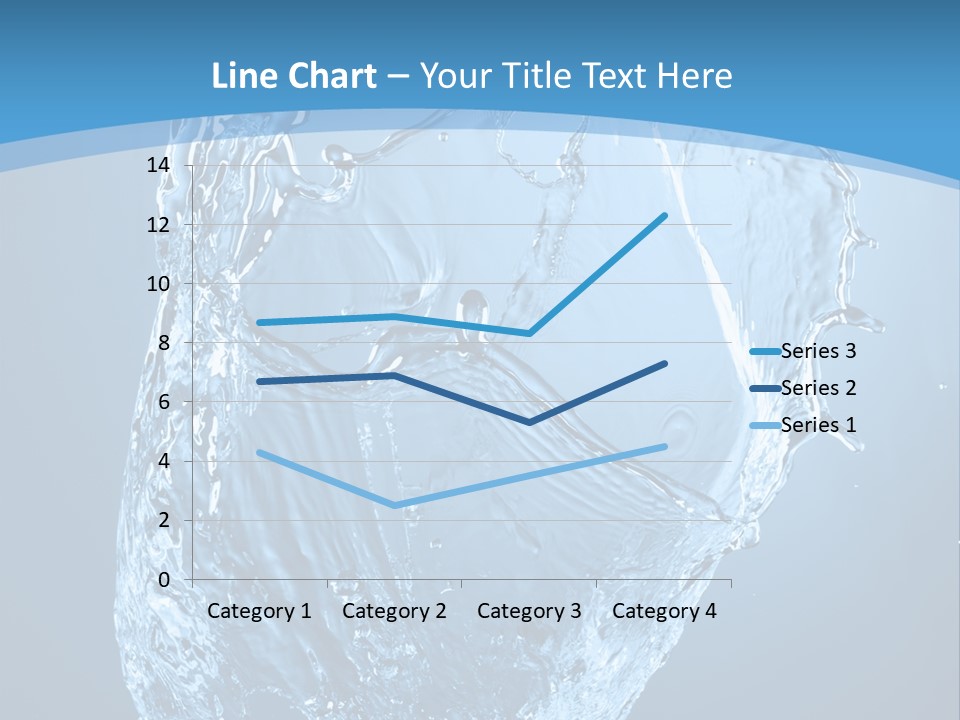 Pattern Wet Isolated PowerPoint Template