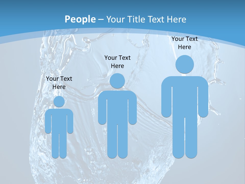 Pattern Wet Isolated PowerPoint Template