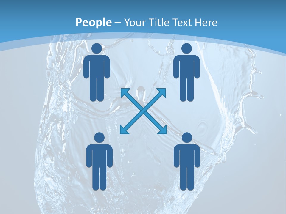 Pattern Wet Isolated PowerPoint Template