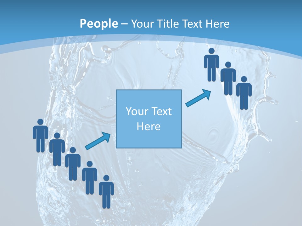 Pattern Wet Isolated PowerPoint Template