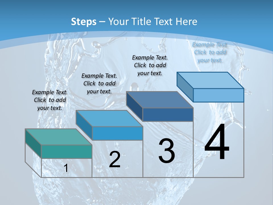Pattern Wet Isolated PowerPoint Template