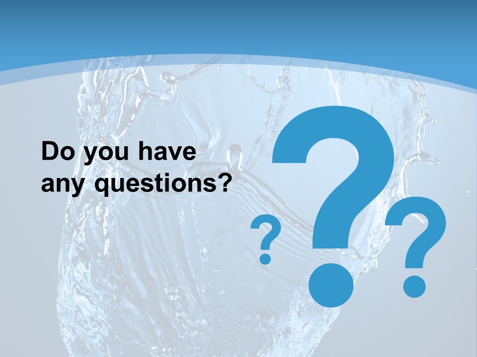 Pattern Wet Isolated PowerPoint Template