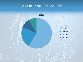 Water Splashes PowerPoint Template