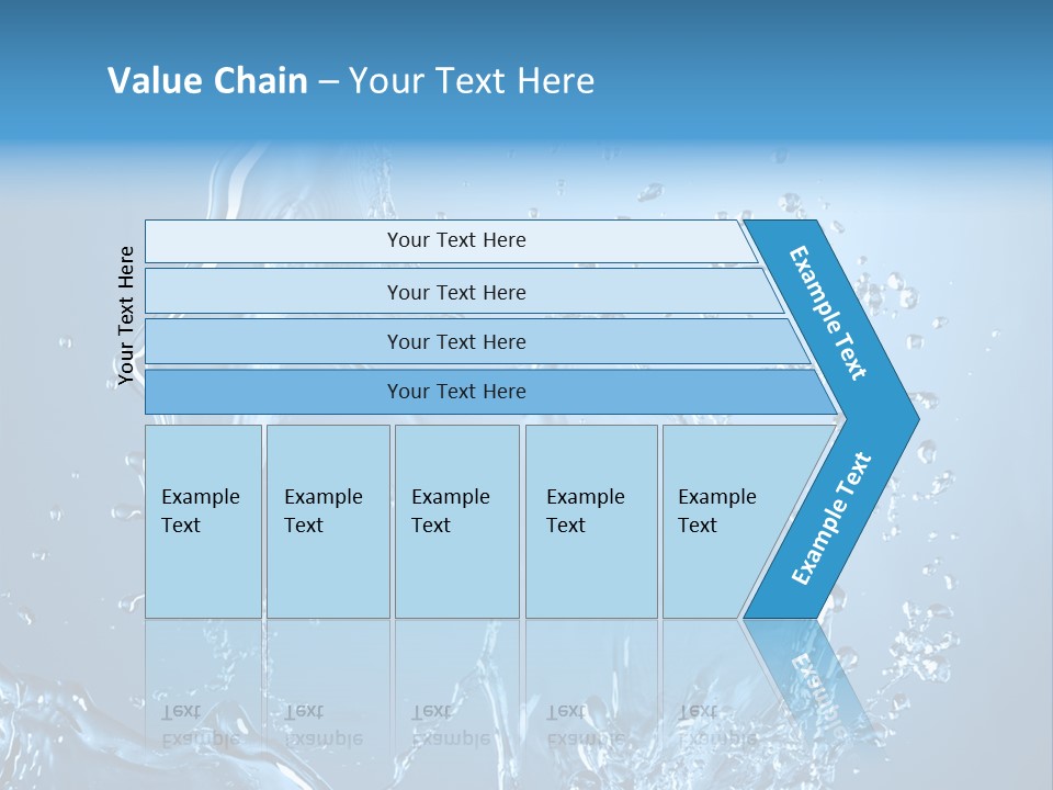 Water Splashes PowerPoint Template