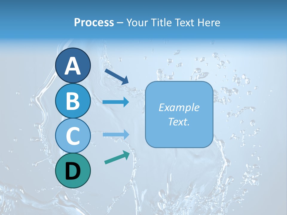 Water Splashes PowerPoint Template