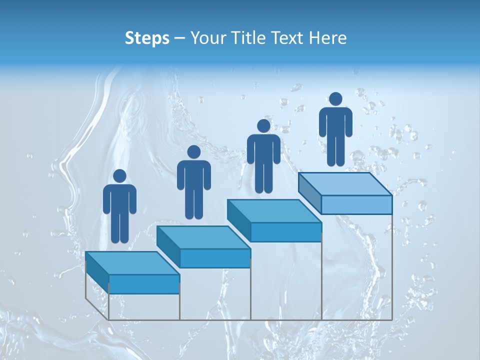 Water Splashes PowerPoint Template