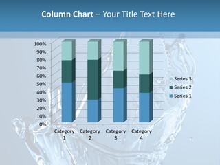 Water Splashes PowerPoint Template