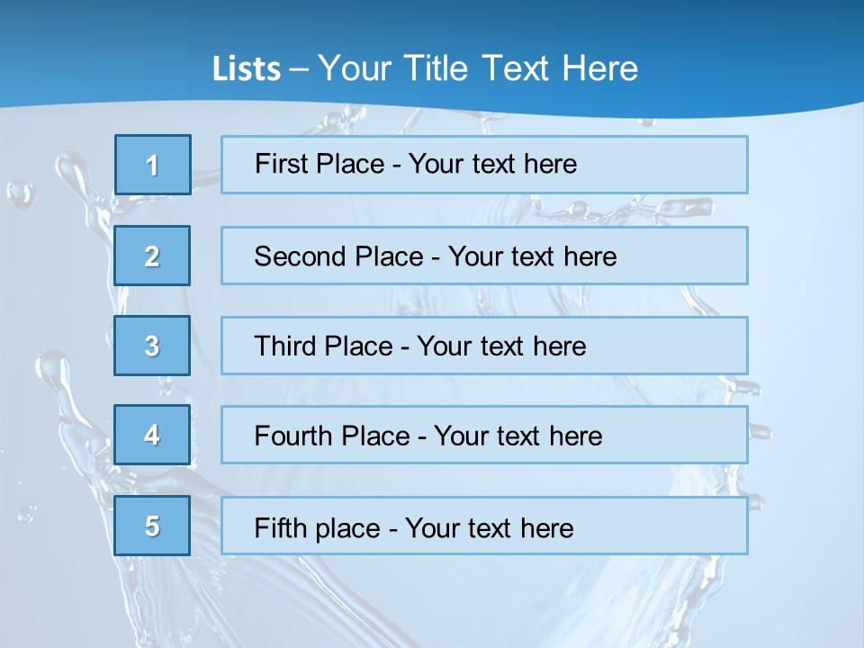 Splash PowerPoint Template