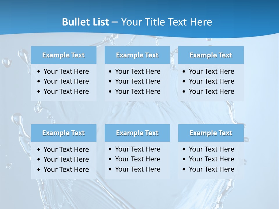 Splash PowerPoint Template