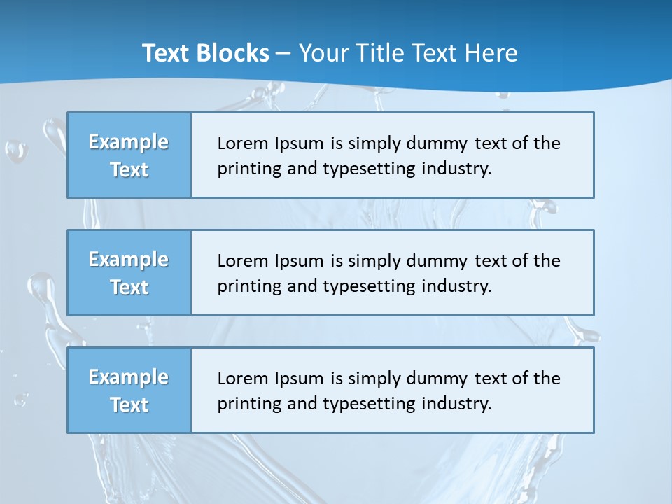 Splash PowerPoint Template