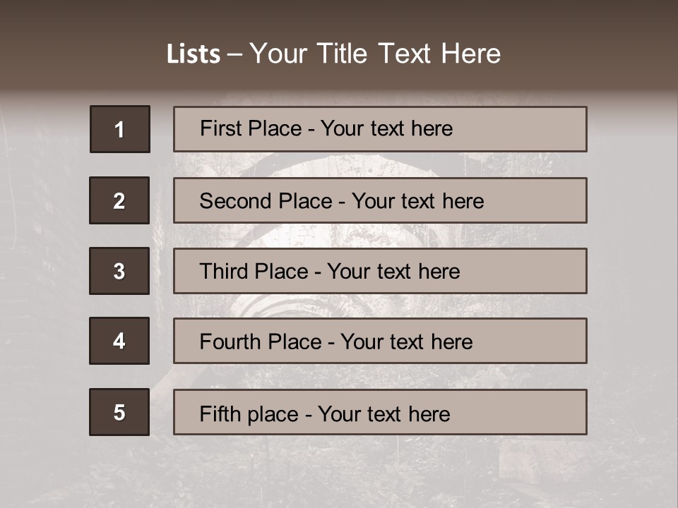 Amphitheater Santa Maria Capua Vetere PowerPoint Template