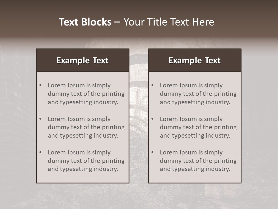 Amphitheater Santa Maria Capua Vetere PowerPoint Template