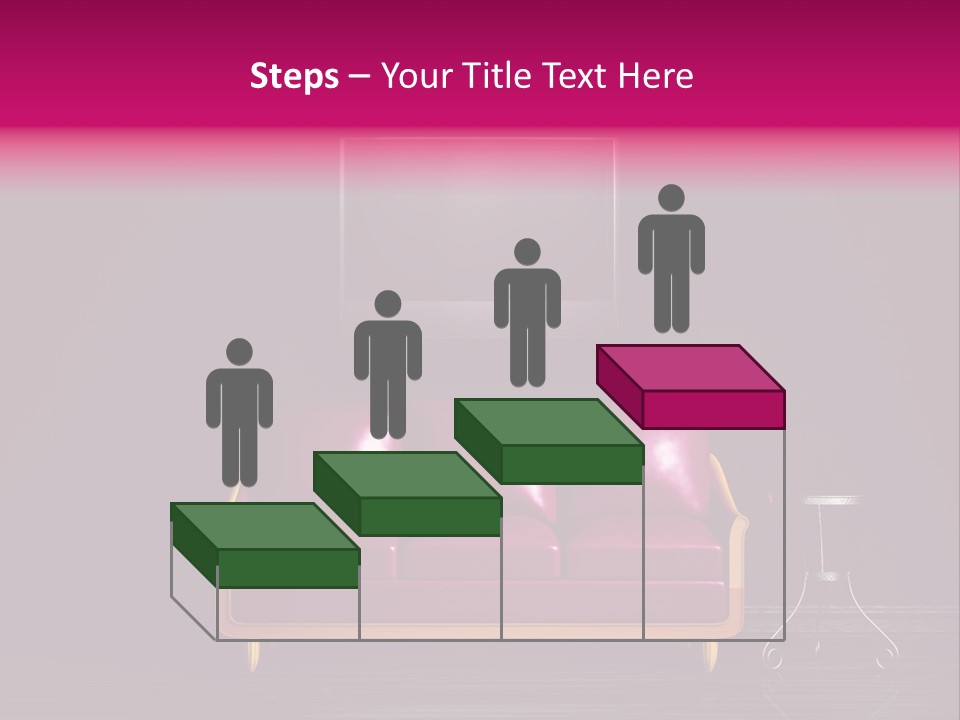 Divan Inside Grunge PowerPoint Template