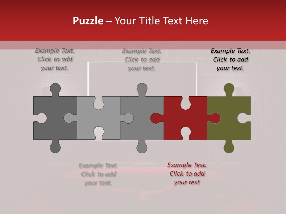 Red Couch PowerPoint Template
