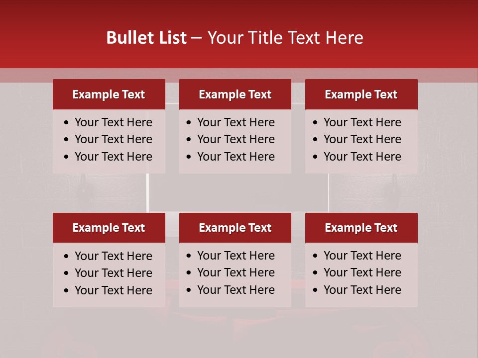 Red Couch PowerPoint Template