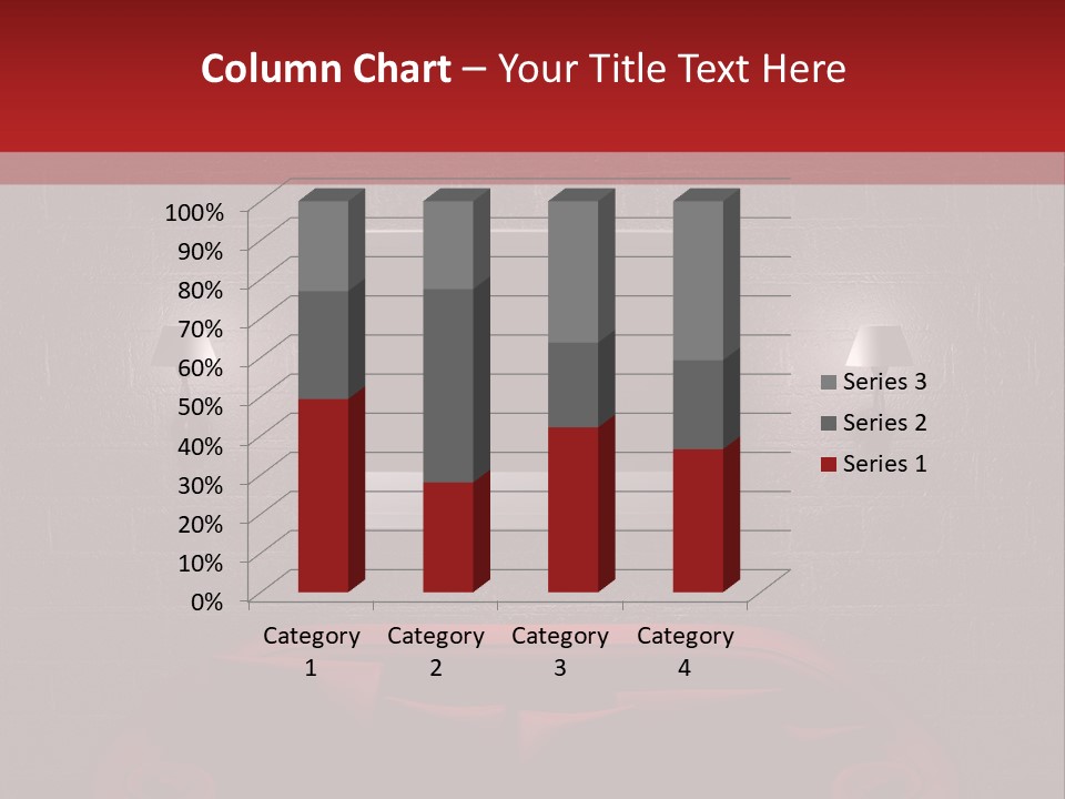 Red Couch PowerPoint Template