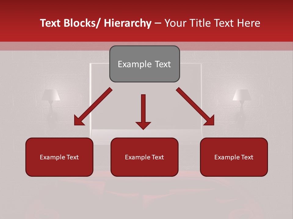 Red Couch PowerPoint Template