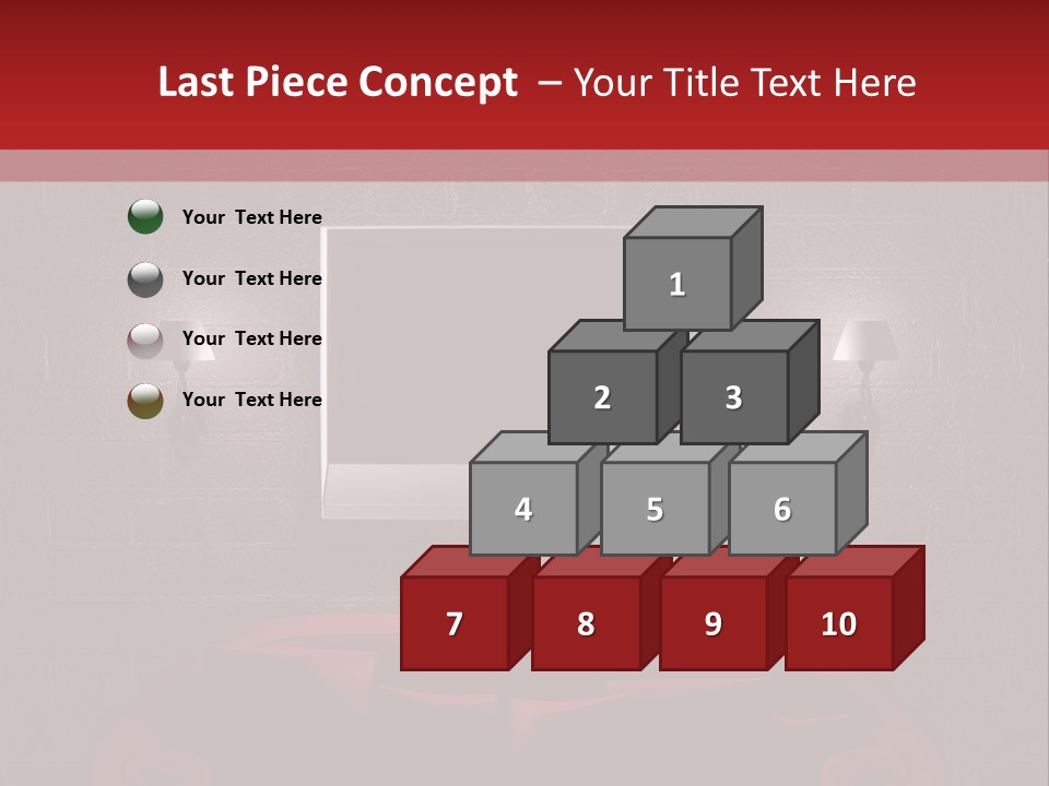 Red Couch PowerPoint Template