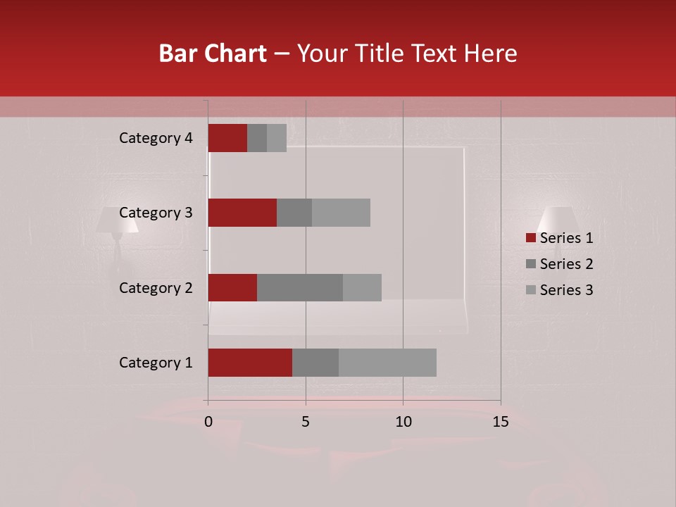 Red Couch PowerPoint Template