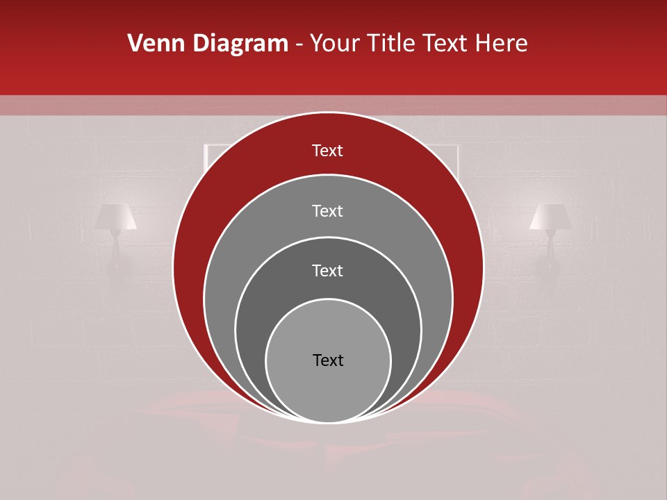Red Couch PowerPoint Template