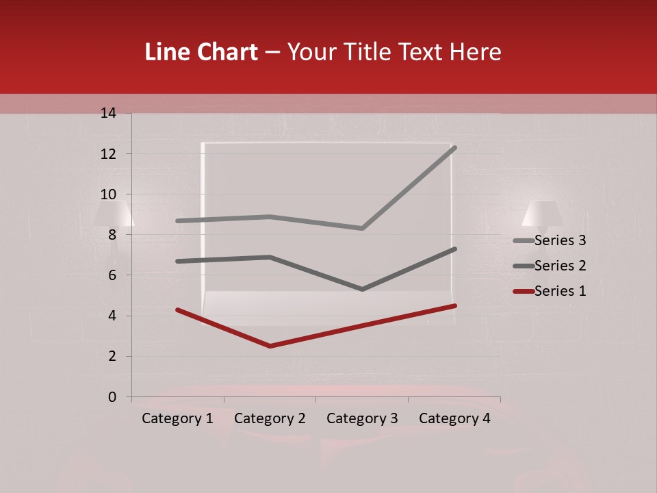 Red Couch PowerPoint Template