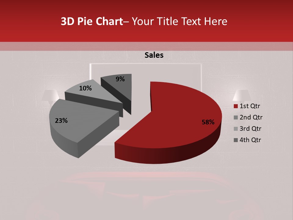 Red Couch PowerPoint Template
