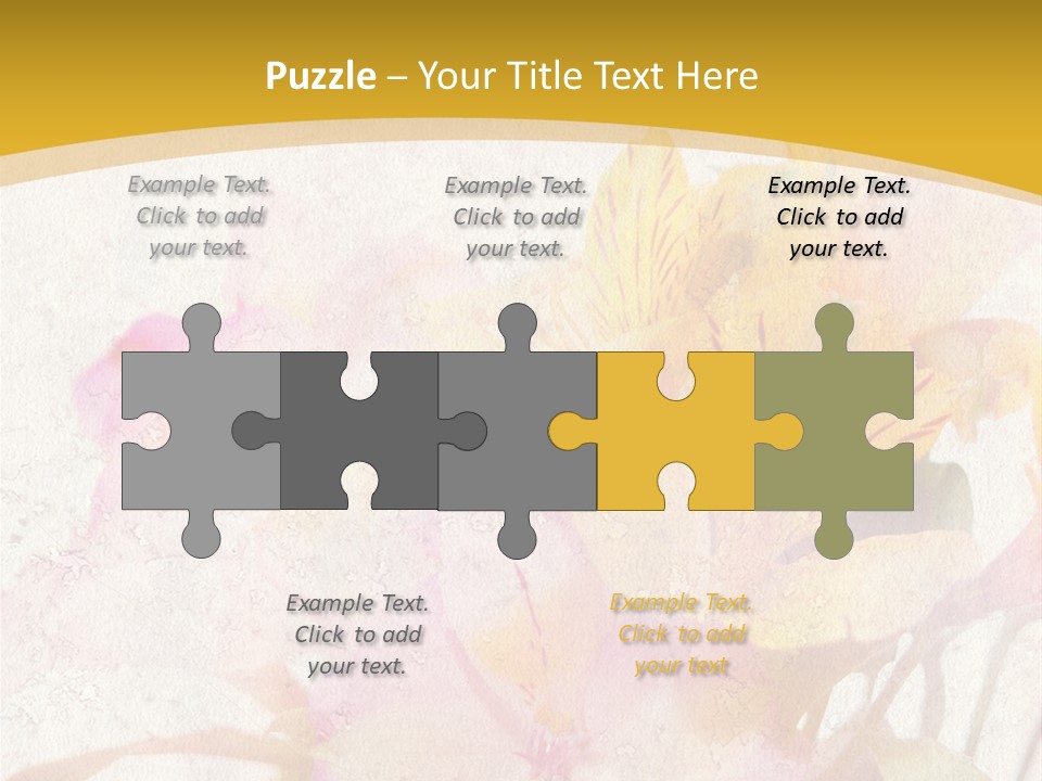 Water Style Very PowerPoint Template