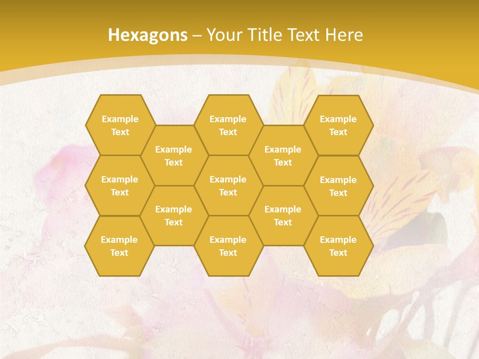 Water Style Very PowerPoint Template