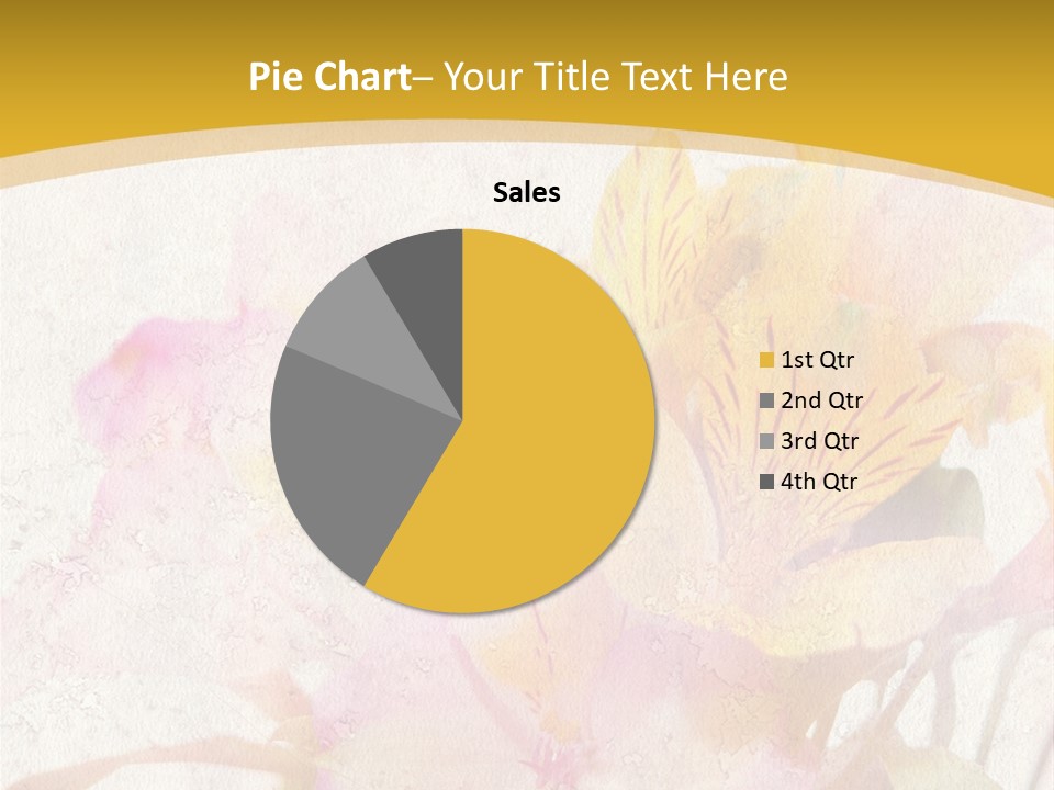 Water Style Very PowerPoint Template