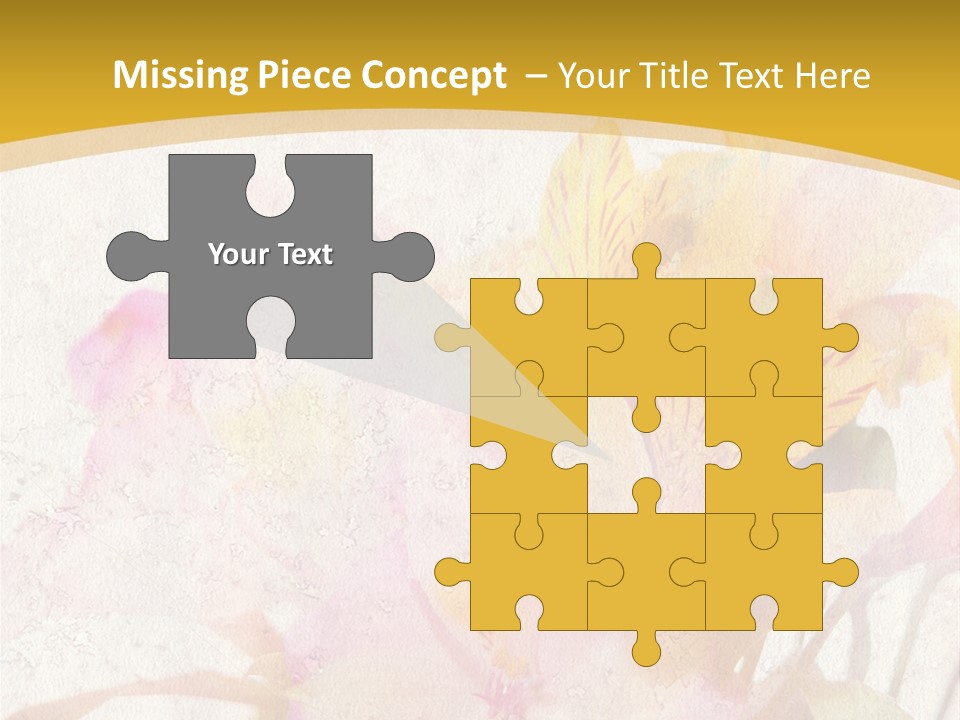 Water Style Very PowerPoint Template