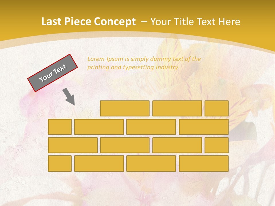 Water Style Very PowerPoint Template