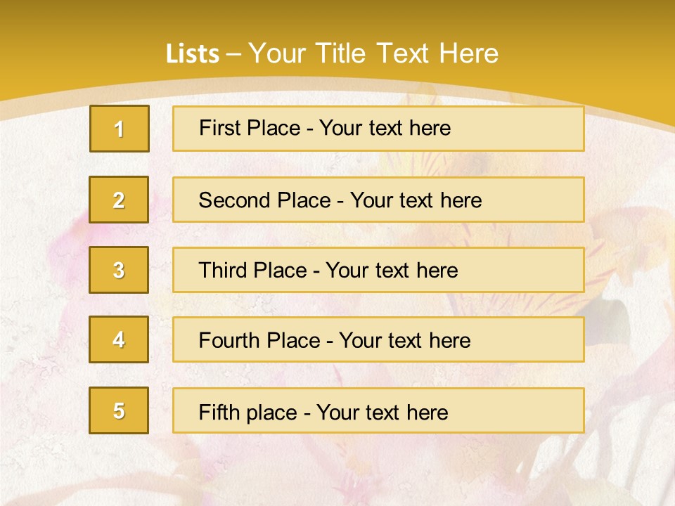 Water Style Very PowerPoint Template