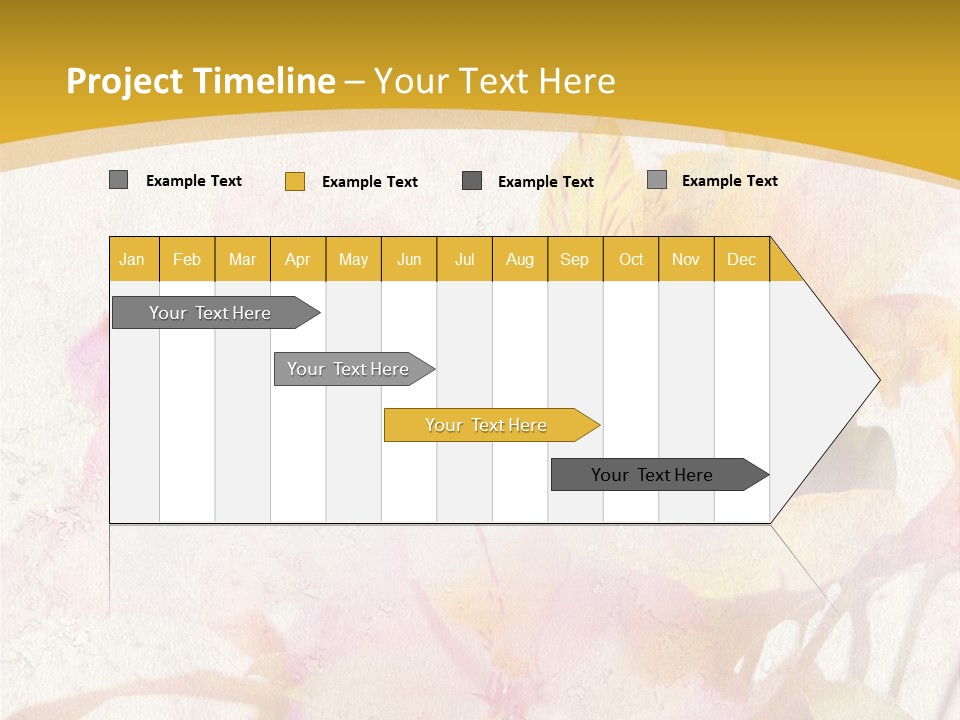 Water Style Very PowerPoint Template