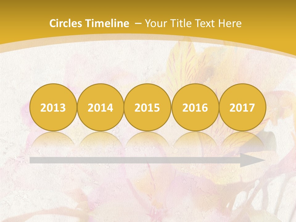 Water Style Very PowerPoint Template