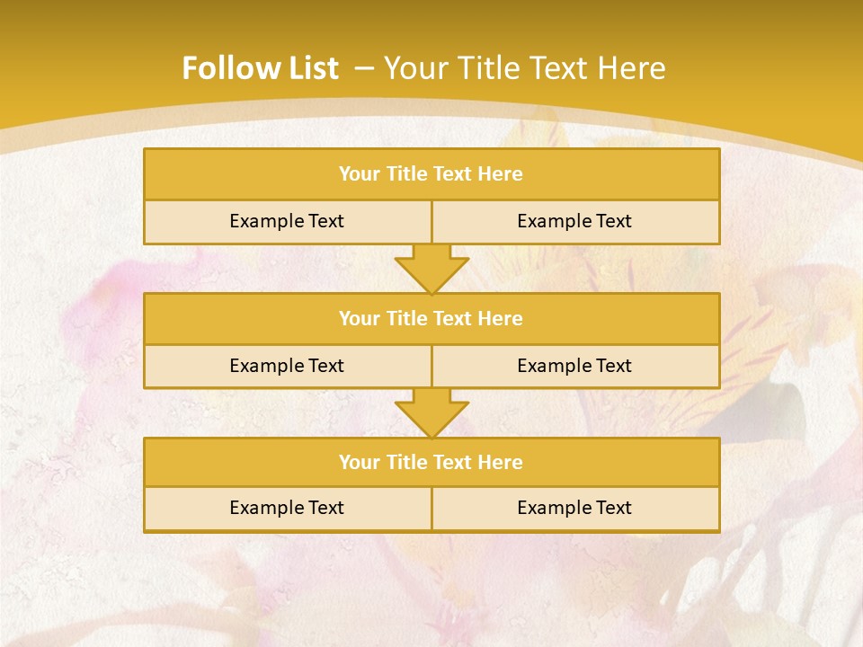 Water Style Very PowerPoint Template