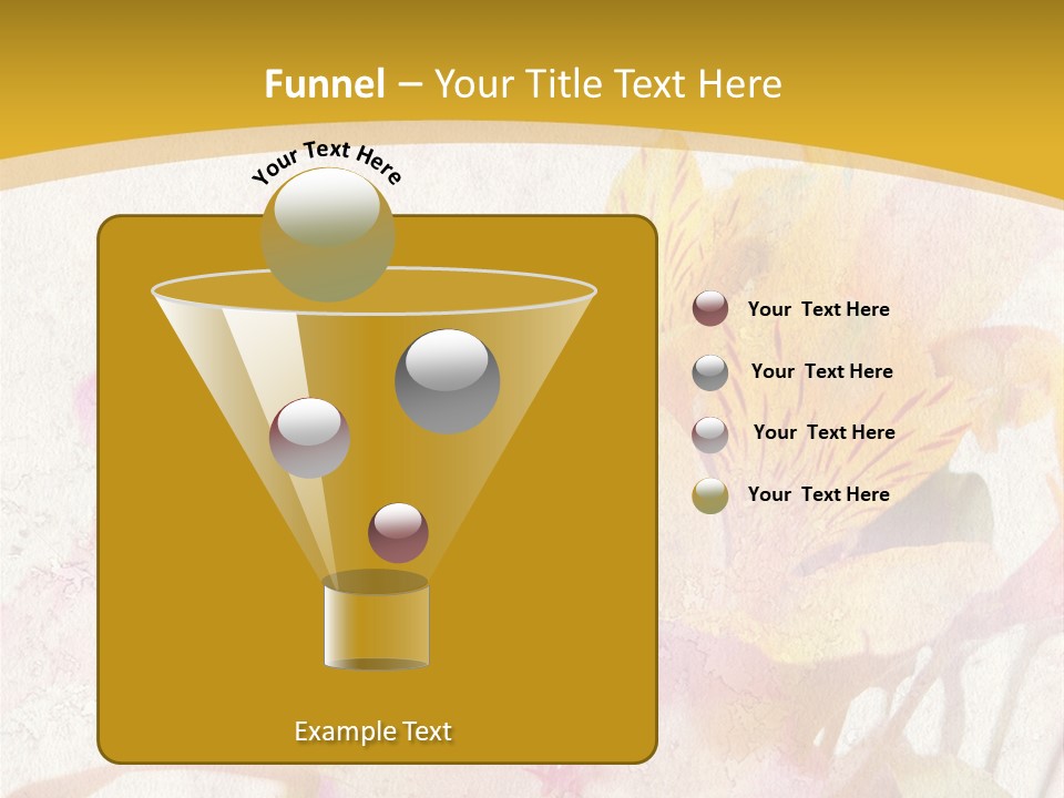 Water Style Very PowerPoint Template