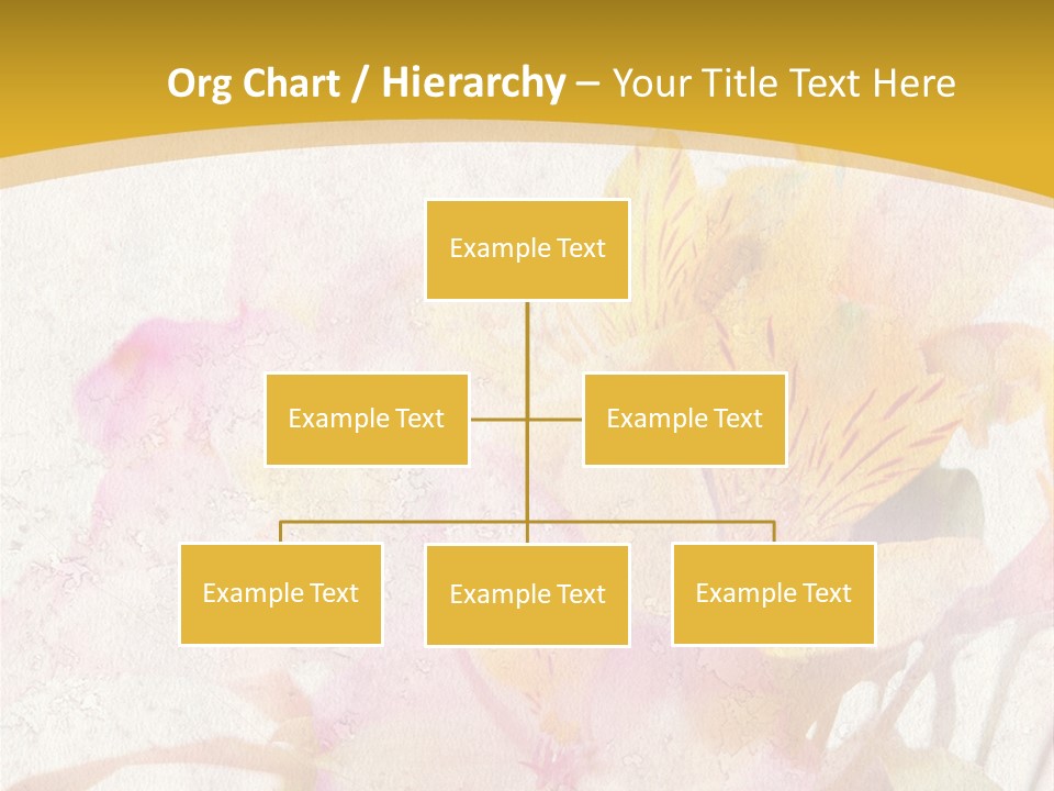 Water Style Very PowerPoint Template