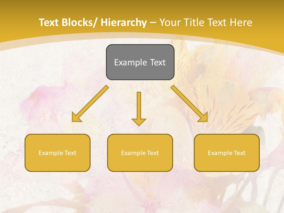 Water Style Very PowerPoint Template